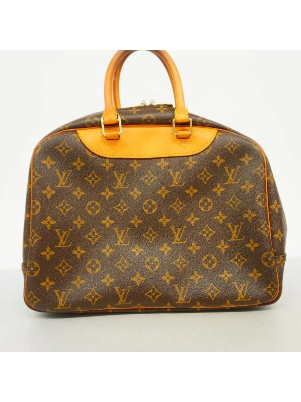 Louis Vuitton Handbag Monogram Deauville Brown